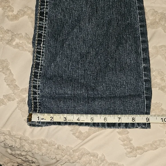 Angels Stylish Blue, Boot Cut Jeans - Picture 7 of 13